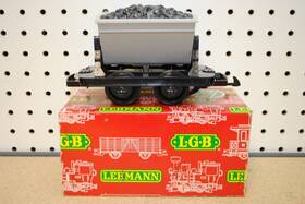 41430 Lgb 4143 Self-unloading Tipper Car With Coal Load G-scale