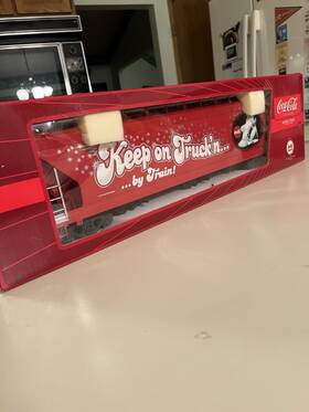 44823 Lgb 43823 Coca-cola Acf Center Flow Hopper Car G-gauge C7/ex