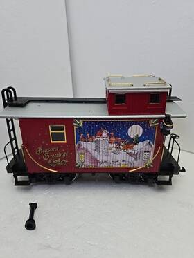 Lgb-46657 Lgb 46657 Lehman W.germany G Scale Christmas Caboose Train