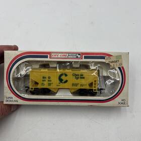 629822 Life-like 08493 Ho Scale Chessie System Cement Hopper B&o #629822 In Box/ln Ex