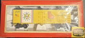 08597 Life-like Ho Georgia State Reefer Car Yellow/white/blue/red Plastic