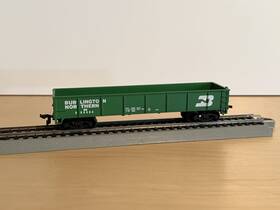 554484 Life-like Ho Scale Burlington Northern Gondola Car #554484
