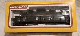 24309 Life-like 8445 Vintage Trains Ho Scale B&o Black Gondola Train Car In Box