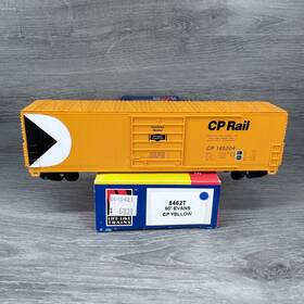 165204 Life-like 8462t Ho Scale Evans Box Car 50ft Cp Rail #165204 Train #b
