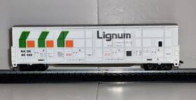 80032 Life-like 8994 Ho Model Train Lignum 54ft Thrall Door Box Car Nadx Railroad Rr