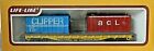 97566 Life-like Flatcar Cofc 2 Containers Trailer Train Rd# Iob Ho