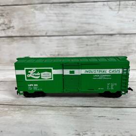 Lapx-358 Life-like Ho Scale Box Car Linde Uc Lapx 358 Sliding Door Freight Train Used