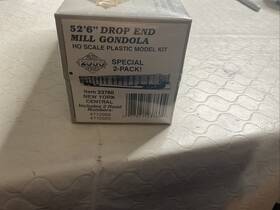 52ft6 Life-like Proto 2000 21044 2 Inch Ho Drop End Mill Gondola Nyc New Sealed Pack