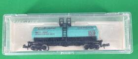 S783d Life-like 1 Dome Chemical Tank Car Celanese N Scale In The Box