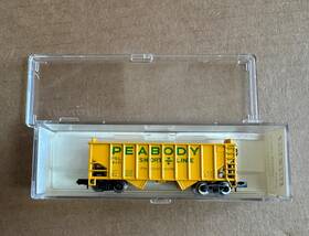 S785a Life-like N Scale Short Hopper Peabody #6631 New