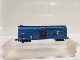 S789b Life-like Lnib N Scale Boston And Maine Bm 7703 Wood Side 40ft Boxcar