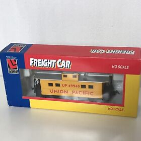 49940 Life Like Trains Union Pacific Caboose Freight Car 8534 Up Ho Scale Yellow