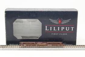 L291905 Liliput Hoe 6-axel Narrow Gauge Rollwagen Flat Wagon Obb