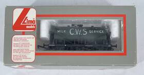 305644 Lima Br 3 Axle 6-wheeled Milk Tank Wagon Cws Oo Gauge Boxed Nice Shape