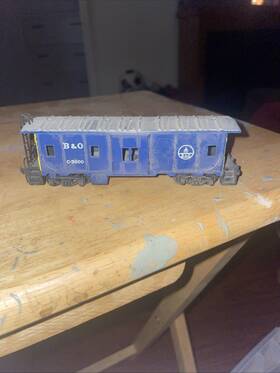 C-3000 Lima Ho Scale Bay Window Caboose Baltimore And Ohio B&o