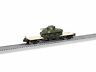 Lio1926702 Lionel Boston Maine Flatcar With Sherman Tank Nib 023922023032