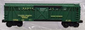 3356 Lionel 015012495799 Hallmark Great American Railways Limited Edition #3356 Santa Fe Horse Car