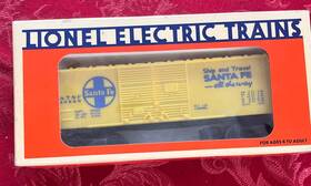 Lionel 023922162502 Santa Fe Box Car 16250 New In 1991