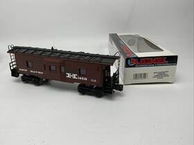 6-16510 Lionel 023922165107 O Gauge New Haven Bay Window Caboose With Lighted Interior #16510