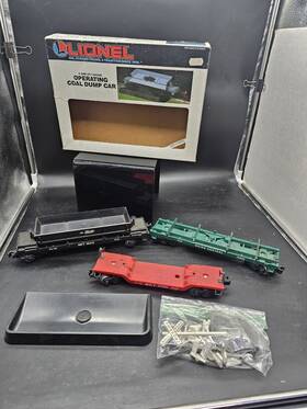 6-16613 Lionel 023922166135 Katy Coal Dump Car And 027 Gauge Railroad Train Extra Cars