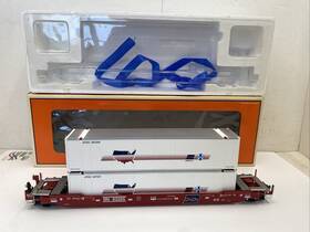6-27553 Lionel 023922275530 Husky Stack Burlington Northern #63325 2-rail