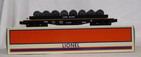 6-27888 Lionel 023922278883 Long Island 40ft Flatcar With Wheel Load - O Gauge 6-27888 Lionel 023922278883 Long Island 40ft Flatcar With Wheel Load - O Gauge