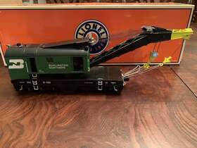 6-29885 Lionel 023922298850 Burlington Northern Command Control Crane Car