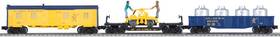 6-30046 Lionel 023922300461 Alaska Work Train Operating Freight Expansion Pack C10 Sealed