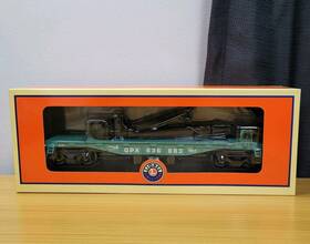 6-36883 Lionel 023922368836 #6-36883 Georgia Power Derrick Car Moveable Boom And Operating Winch