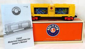 6-37045 Lionel 023922370457 Beatles Yellow Submarine Operating Aquarium Car O Gauge New C-10