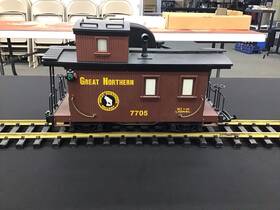 8-87705 Lionel 023922877055 Great Northern Caboose Large Scale New In Box