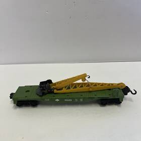 16609 Lionel Lehigh Valley #16609 Derrick Crane Flat Car 16609 Lionel Lehigh Valley #16609 Derrick Crane Flat Car