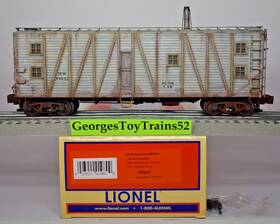 1926181 Lionel 3-rail O Weathered #99832 Mow Maint Of Way Bunk Car With Lights