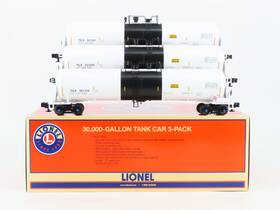 1926800 Lionel O Gauge 3-rail Tilx 30 000 Gallon Tank Car 3-pack