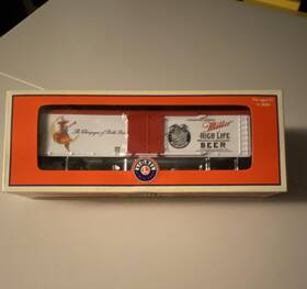 1928260 Lionel Miller High Life O Gauge Beer Reefer Die-cast Trucks
