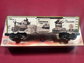 1938220 Lionel Wwii Sherman Tank Box Car