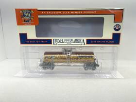 2001160 Lionel Lcca 50th Anniversary Union Pacific Tank Car New O Gauge Club