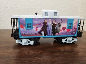 2023040-c Lionel Disney Frozen 2 Caboose O Gauge