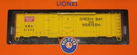 2026082 Lionel S1 No. Gbw Plug Door Reefer #21038 Full Inch O Scale Msrp 89.99