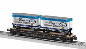 2026622 Lionel O Scale Dt&i Ford 50ft Flatcar With 20ft Trailers #924