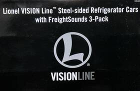 2026990 Lionel Visionline Pennsylvania Reefer 3-pack Freightsounds O-scale