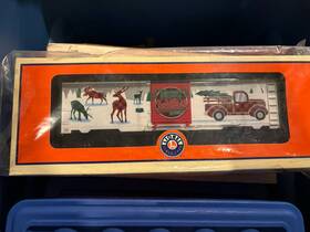 2028200 Lionel O Gauge 2020 Christmas Boxcar New In Box Sealed Item #2028200
