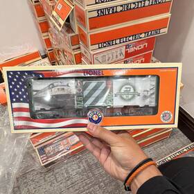 Lionel 2038040 Burlington Northern Box Car O Gauge Multicolor Die-cast