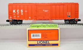 2043032 Lionel 3-rail Std O #117756 Kcs Kansas City Southern 50ft Box Car Nib