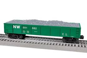 2143142 Lionel Norfolk And Western Gondola With Ballast Load O-scale Free Shipping
