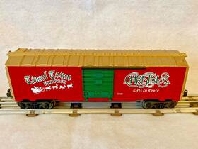 21944b Lionel Tinsel Town Express Christmas Music Boxcar O/027 Works Great