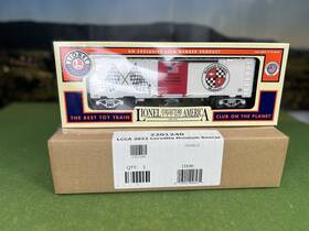2201240 Lionel Very Rare 1 0f Only 300 O Lcca 2022 Corvette Museum Boxcar Mib