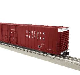 2226360 Lionel Norfolk And Western 86 4-door High Cube Box Car #355173 O-scale