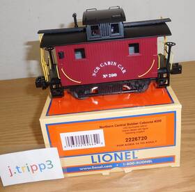 2226720 Lionel Northern Central Bobber Caboose Ncr Cabin Car #200 O Gauge Train