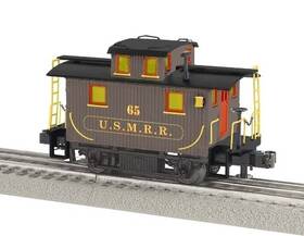 2226740 Lionel O Scale Rr Bobber Caboose Us Military #65